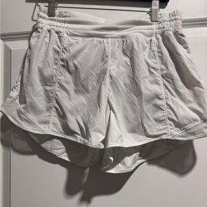 lululemon athletica White Athletic Shorts